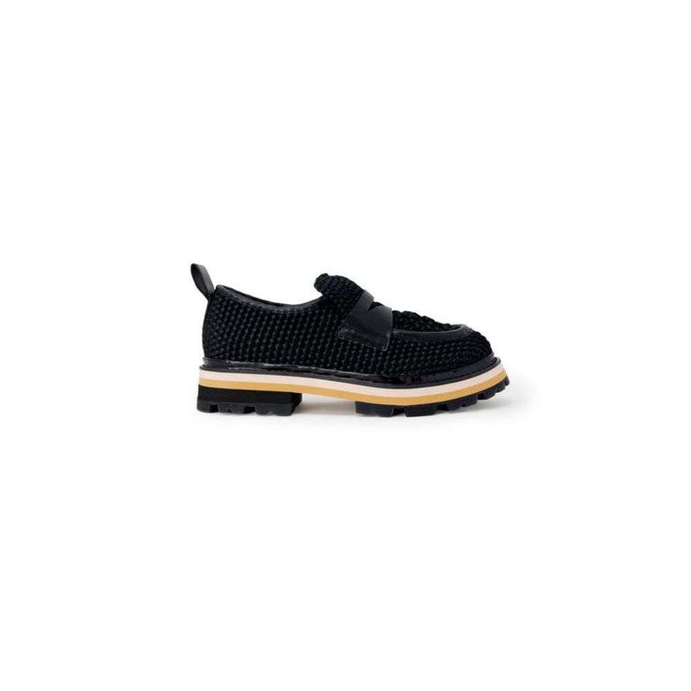 ASH Black Leather Platform Women's Pumps
